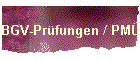 BGV-Prfungen / PM